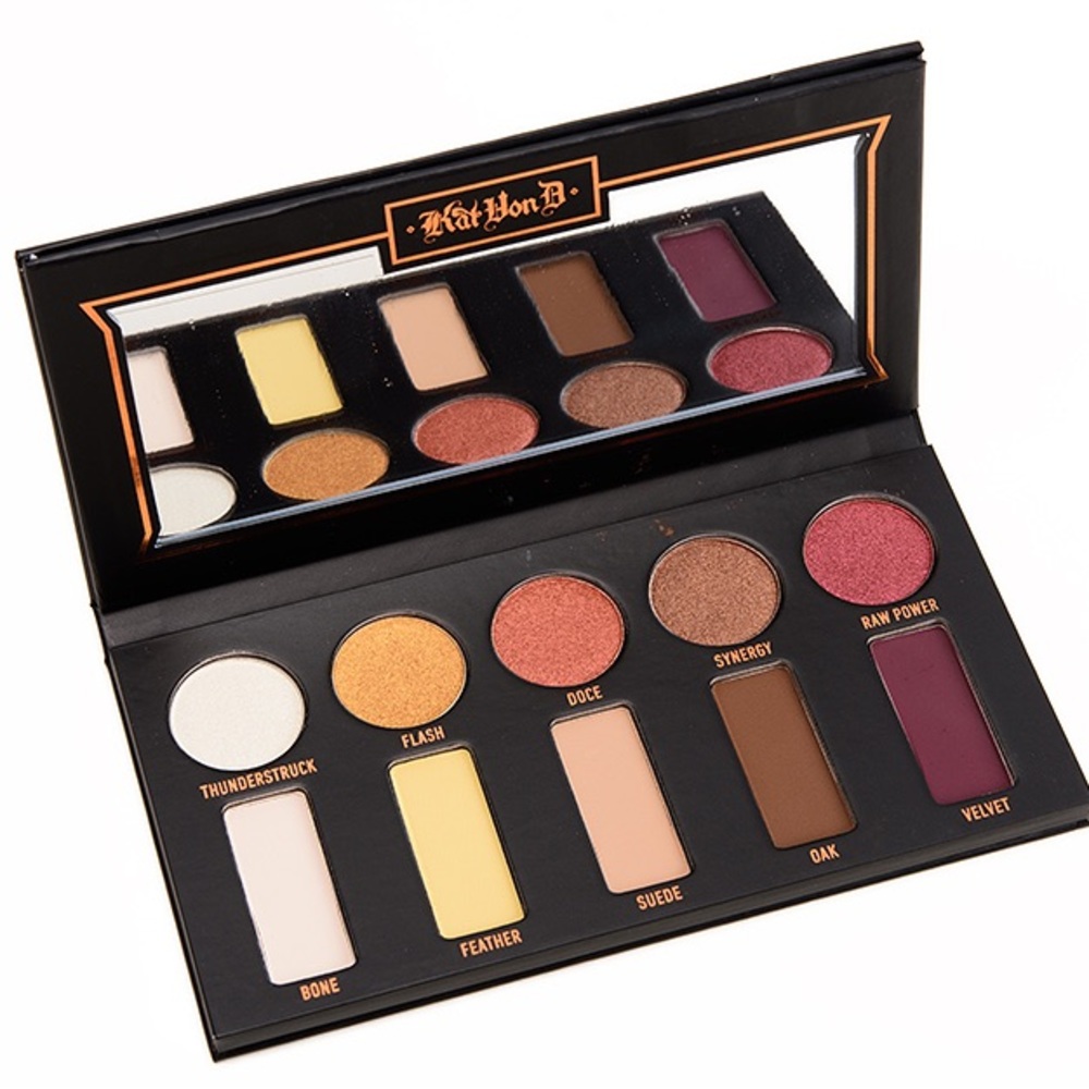 NEW Kat Von D KVD Beauty Metal Matte Mini Eyeshadow Palette Limited Edition NIB - Picture 2 of 12